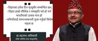 ‘तिहारमा लक्ष्मी र नारायणको सँगै पूजा गर्नु, छालाजन्य वस्तु उपहार नदिनु’