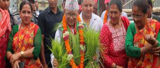 पहिले नेपाल धानमा आत्मनिर्भर थियो, अहिले अवस्था बिग्रियो : अध्यक्ष नेपाल