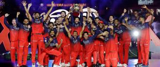 आईपीएल विजेता आरसीबीलाई २० करोड, उपविजेता पञ्जाबलाई १२ करोड