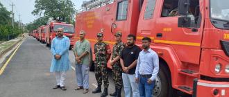 वीरगञ्जमा पानीको आपूर्ति गर्न मधेस प्रदेश सरकारद्वारा वारुणयन्त्र र ट्याङ्कर परिचालन 
