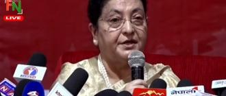 मलाई कुनै पदको लालसा, महत्वकांक्षा र आशक्ति छैन : विद्या भण्डारी