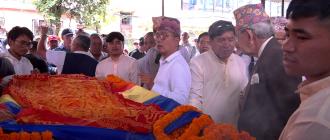 पूर्वमन्त्री बालाराम घर्तीबाट इमान्दारिता र शालीनता सिक्नुपर्छ : अध्यक्ष लिङ्देन