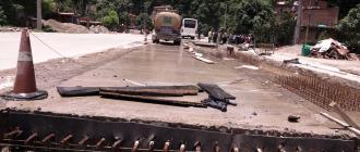 नागढुंगा–मुग्लिन सडकको पूर्वी खण्डमा ४४ प्रतिशत काम सम्पन्न