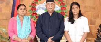इजरायलबाट फर्केका विपिनकी आमा र बहिनीले भेटे प्रधानमन्त्री
