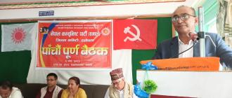ओली बिनाको एमाले र एमाले बिनाको नेपाल बनाउने षडयन्त्र हुँदैछ : कमलप्रसाद चौलागाईँ 