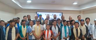 पहिलो पटक अपी हिमाल आरोहण गर्न लागेका १५ आरोहीलाई गरियो बिदाइ