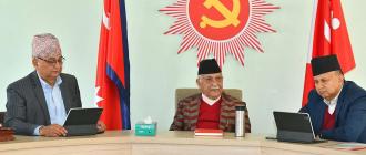 ओलीको स्वास्थ्यमा समस्या देखिएपछि बैठक स्थगित