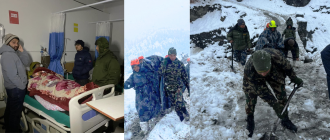 हिमपातमा फसेका १५ सय नागरिकको नेपाली सेनाद्वारा उद्धार हिमपातमा फसेका १५ सय नागरिकको नेपाली सेनाद्वारा उद्धार