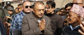 सभापति बनेपछि गगन थापा पहिलोपटक पार्टी कार्यालयमा सभापति बनेपछि गगन थापा पहिलोपटक पार्टी कार्यालयमा