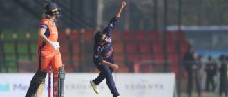 नेदरल्यान्ड्ससँग नेपाल २ रनले पराजित नेदरल्यान्ड्ससँग नेपाल २ रनले पराजित