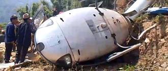 खोटाङमा हेलिकोप्टर दुर्घटना, एक जना घाइते