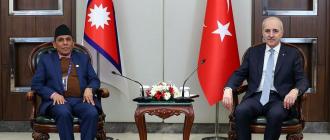 राष्ट्रिय सभा अध्यक्ष दाहाल र टर्किस सभामुखबीच शिष्टाचार भेट