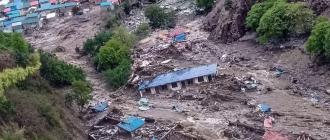 हुम्लाको नेप्कामा पहिरोले विद्यालय बगायो, पशुधन र खेतीयोग्य जमिनमा ठूलो क्षति
