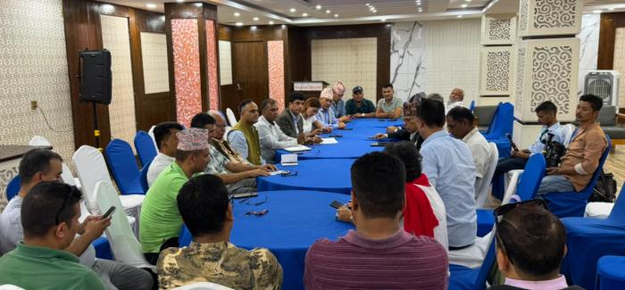नागरिक अगुवा र बुद्धिजीवीसँगको ‘देश र कांग्रेस जोड्ने अभियान’को अन्तरक्रिया​