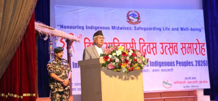 आदिवासी जनजातिको विशिष्ट पहिचान र संस्कृति नेपालको राष्ट्रिय गौरव हो : राष्ट्रपति आदिवासी जनजातिको विशिष्ट पहिचान र संस्कृति नेपालको राष्ट्रिय गौरव हो : राष्ट्रपति