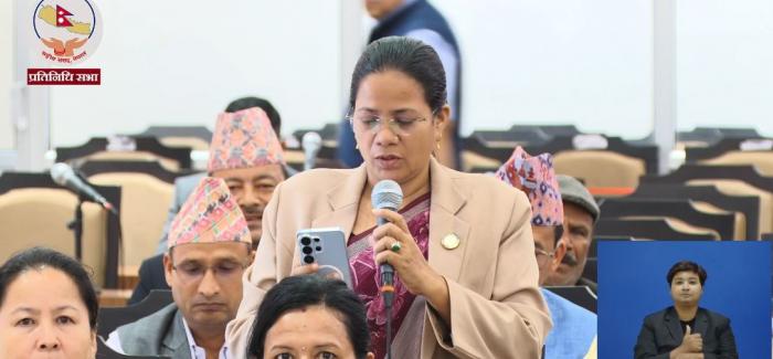 ‘कानुन यस्तो कठोर होस् कि अपराध गर्नुअघि अपराधीले पटकपटक होइन, लाखौं पटक सोचोस्’ : सांसद रम्तेल