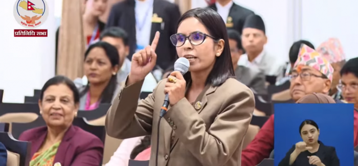 प्रश्न कालो चस्मामाथि होइन, प्रतिपक्षीको कालो नियतमाथि हो : सांसद संग्रौला प्रश्न कालो चस्मामाथि होइन, प्रतिपक्षीको कालो नियतमाथि हो : सांसद संग्रौला