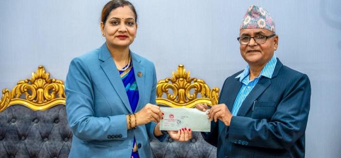 नेपाल मेडिकल काउन्सिलको अध्यक्षमा प्रा.डा. ढुण्डीराज पौडेल नेपाल मेडिकल काउन्सिलको अध्यक्षमा प्रा.डा. ढुण्डीराज पौडेल