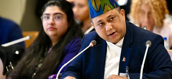 जलवायु संकट सामना गर्न प्रतिबद्धताबाट कार्यान्वयनतर्फ जानुपर्छ : परराष्ट्रमन्त्री खनाल जलवायु संकट सामना गर्न प्रतिबद्धताबाट कार्यान्वयनतर्फ जानुपर्छ : परराष्ट्रमन्त्री खनाल