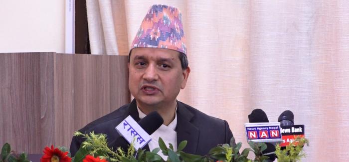 उच्च आर्थिक वृद्धिका लागि उत्पादनसँगै उत्पादकत्व बढाउनुपर्छ : डा. भट्ट उच्च आर्थिक वृद्धिका लागि उत्पादनसँगै उत्पादकत्व बढाउनुपर्छ : डा. भट्ट
