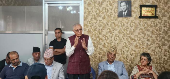 कांग्रेस एकताका लागि शेखरको पहल- विशालनगरमा नेताहरूसँग गरे छलफल