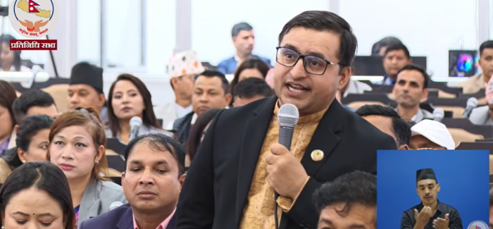 रसुवा बाढीपछि विदेशीले पठाएको राहत सामग्री विमानस्थलमै अलपत्र छ : सांसद न्यौपाने